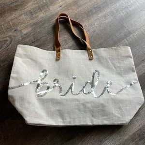 Mud Pie Bride Tote